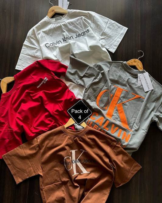 Pack of 4 Premium T-shirts